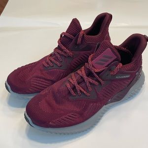 adidas Maroon Athletic Shoes